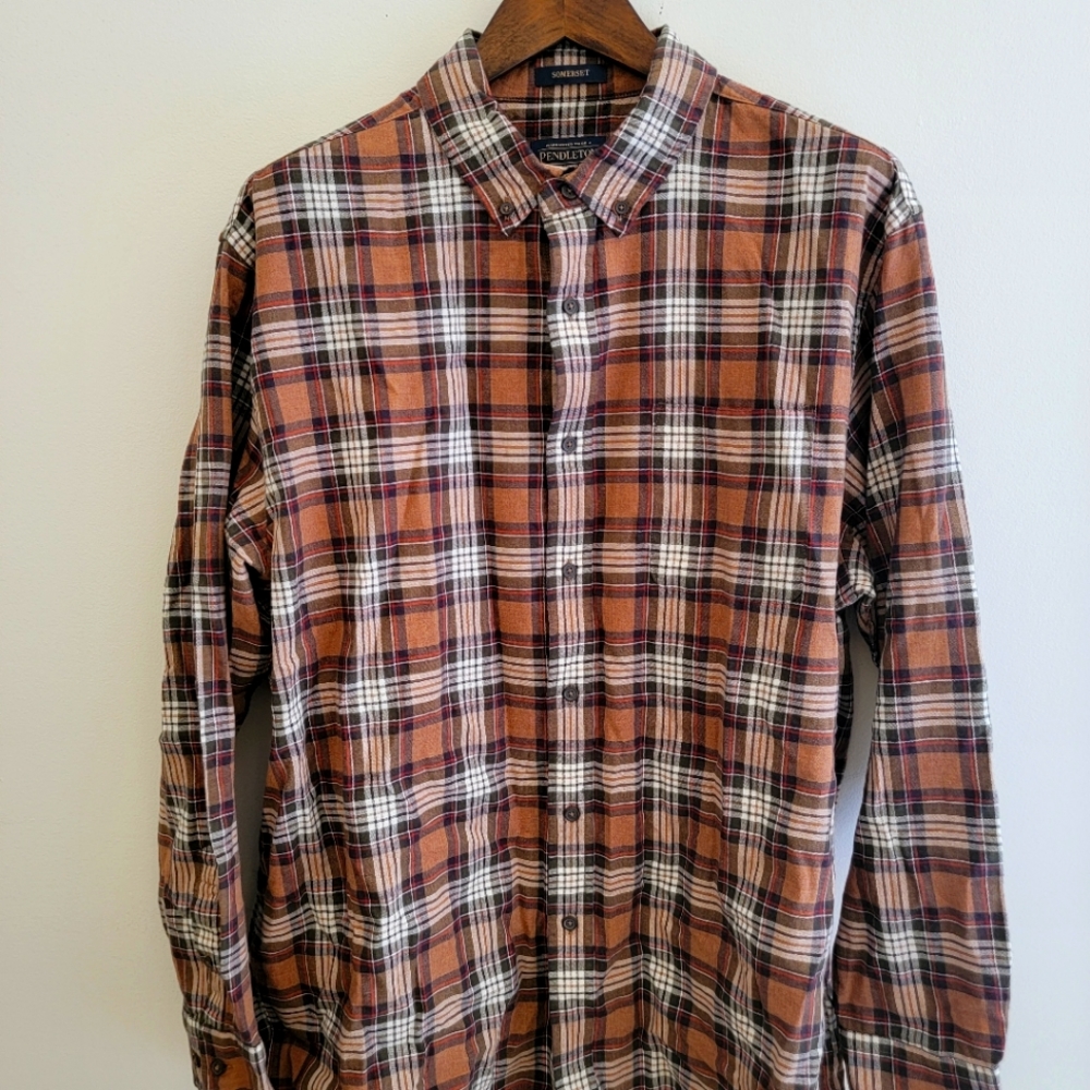 Pendleton Somerset wool shirt XL